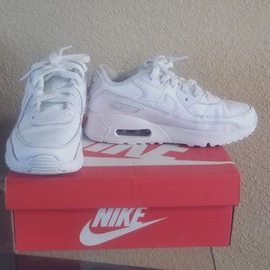 Nike Air Max, All White, Size 1